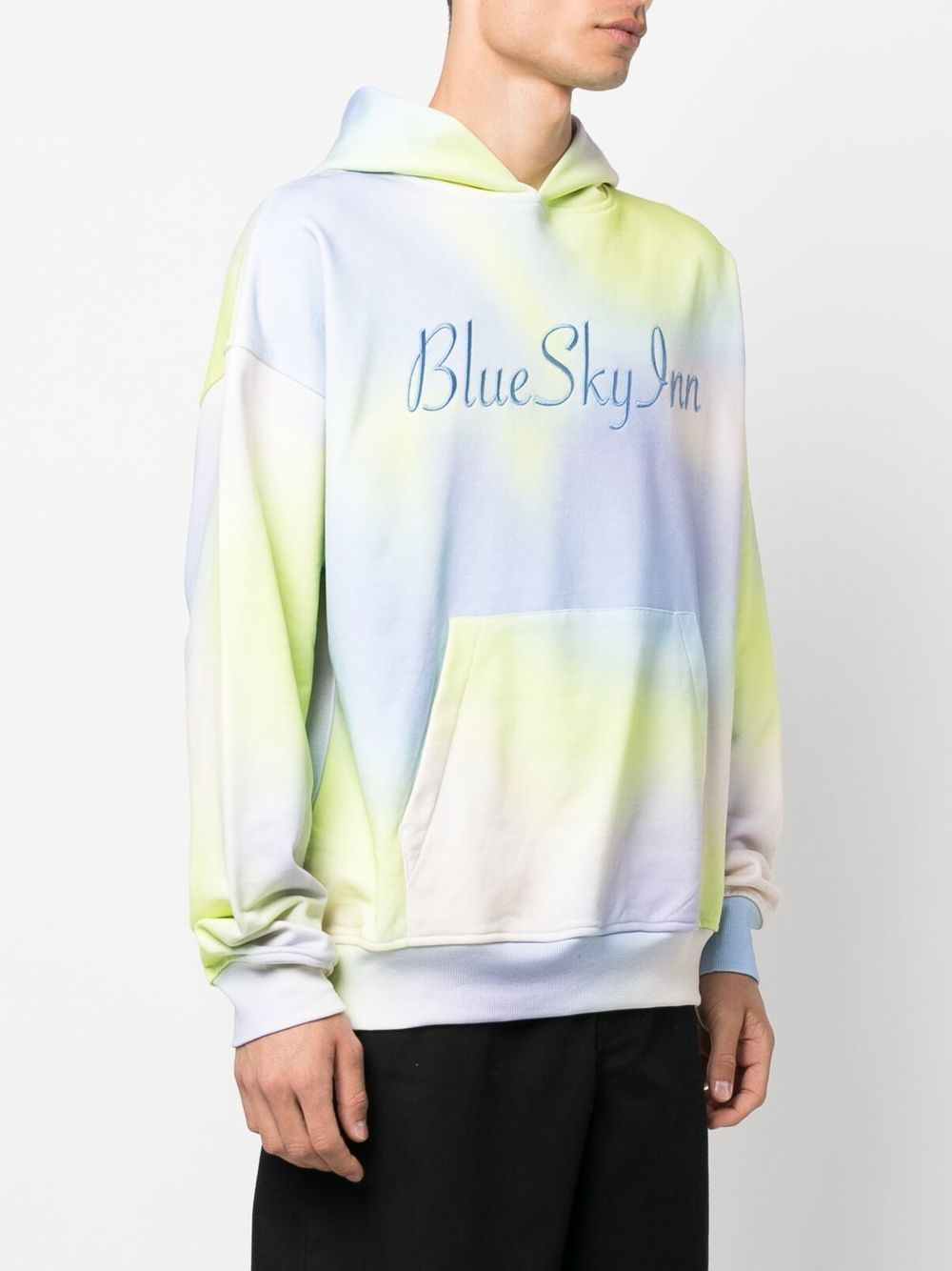 BLUE SKY INN BLUE SKY INN- Tie-dye Cotton Hoodie