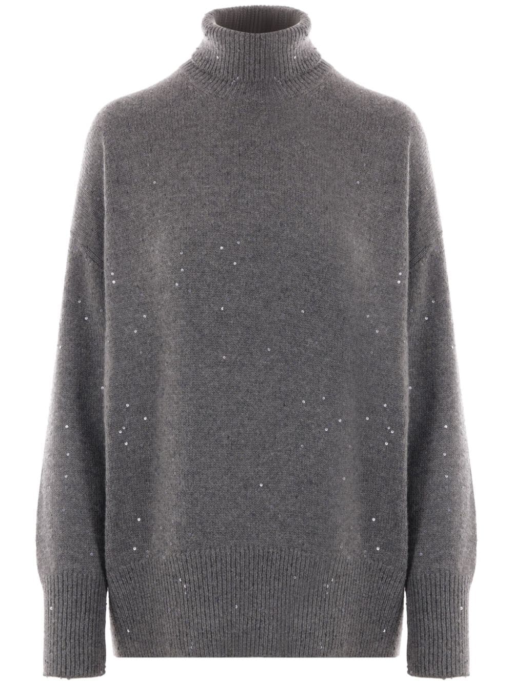 Brunello Cucinelli BRUNELLO CUCINELLI- Cashmere Turtleneck Sweater