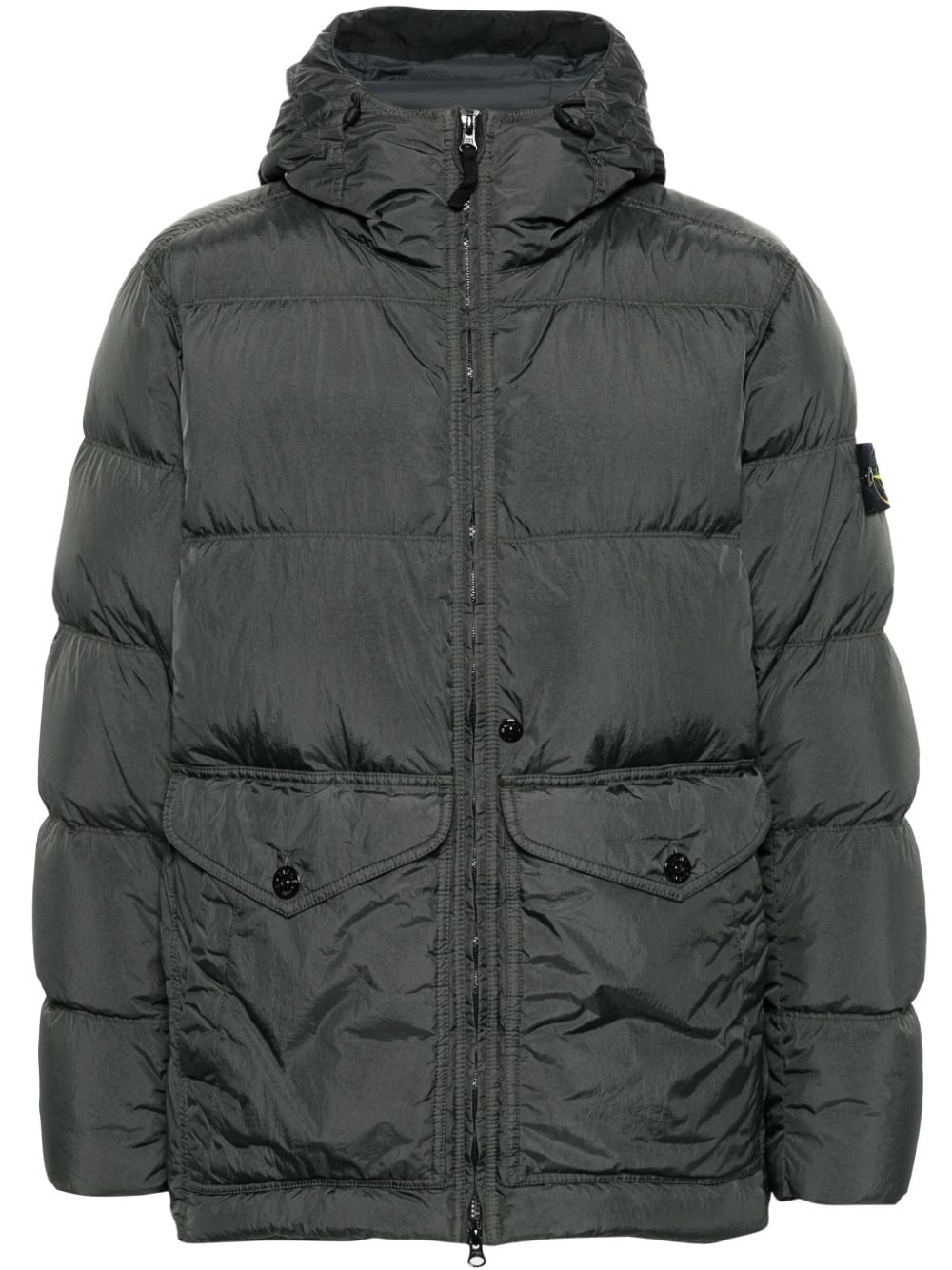 Stone Island STONE ISLAND- Padded Jacket With Logo