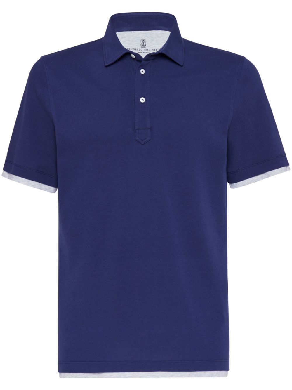 Brunello Cucinelli BRUNELLO CUCINELLI- Cotton Polo Shirt