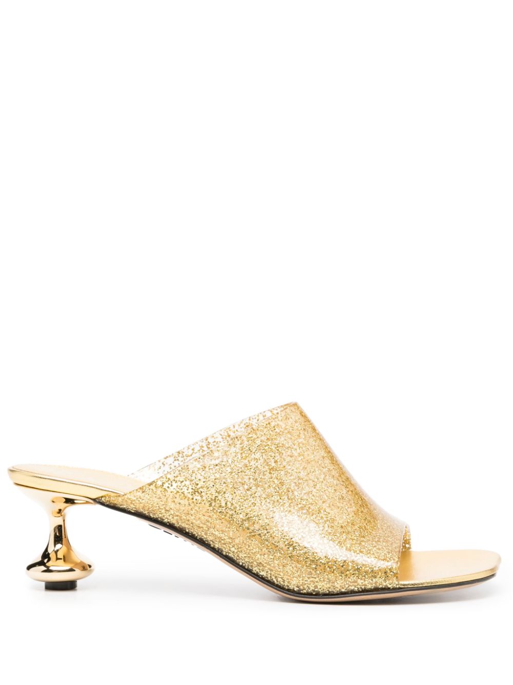 Loewe Paula's Ibiza LOEWE PAULA'S IBIZA- Toy Pvc Glitter Heel Mules