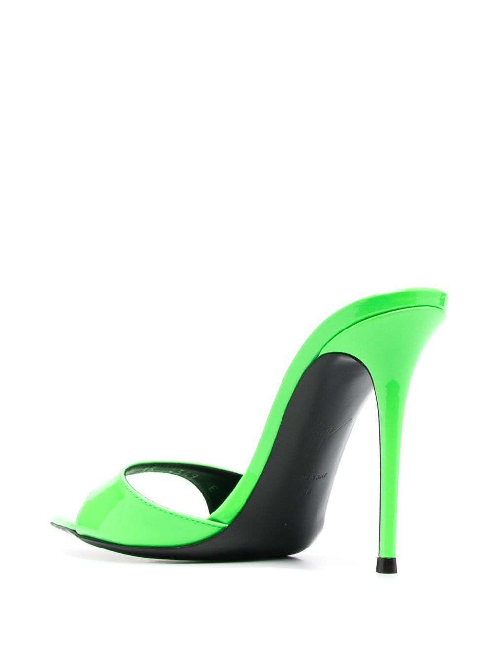 Giuseppe Zanotti Design GIUSEPPE ZANOTTI DESIGN- Patent Leather Heel Mules