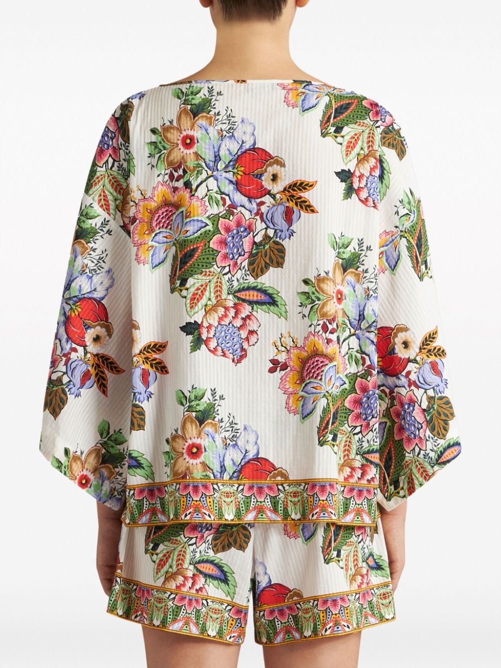 Etro ETRO- Cotton And Silk Blend Top