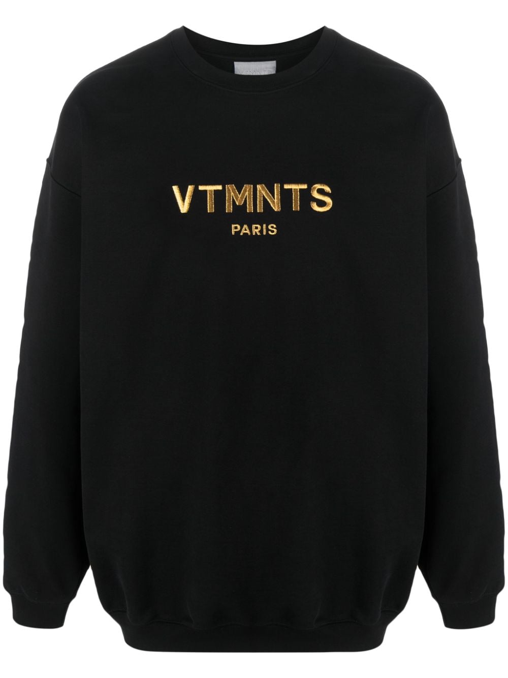 Vtmnts VTMNTS- Logo Embroidered Sweatshirt