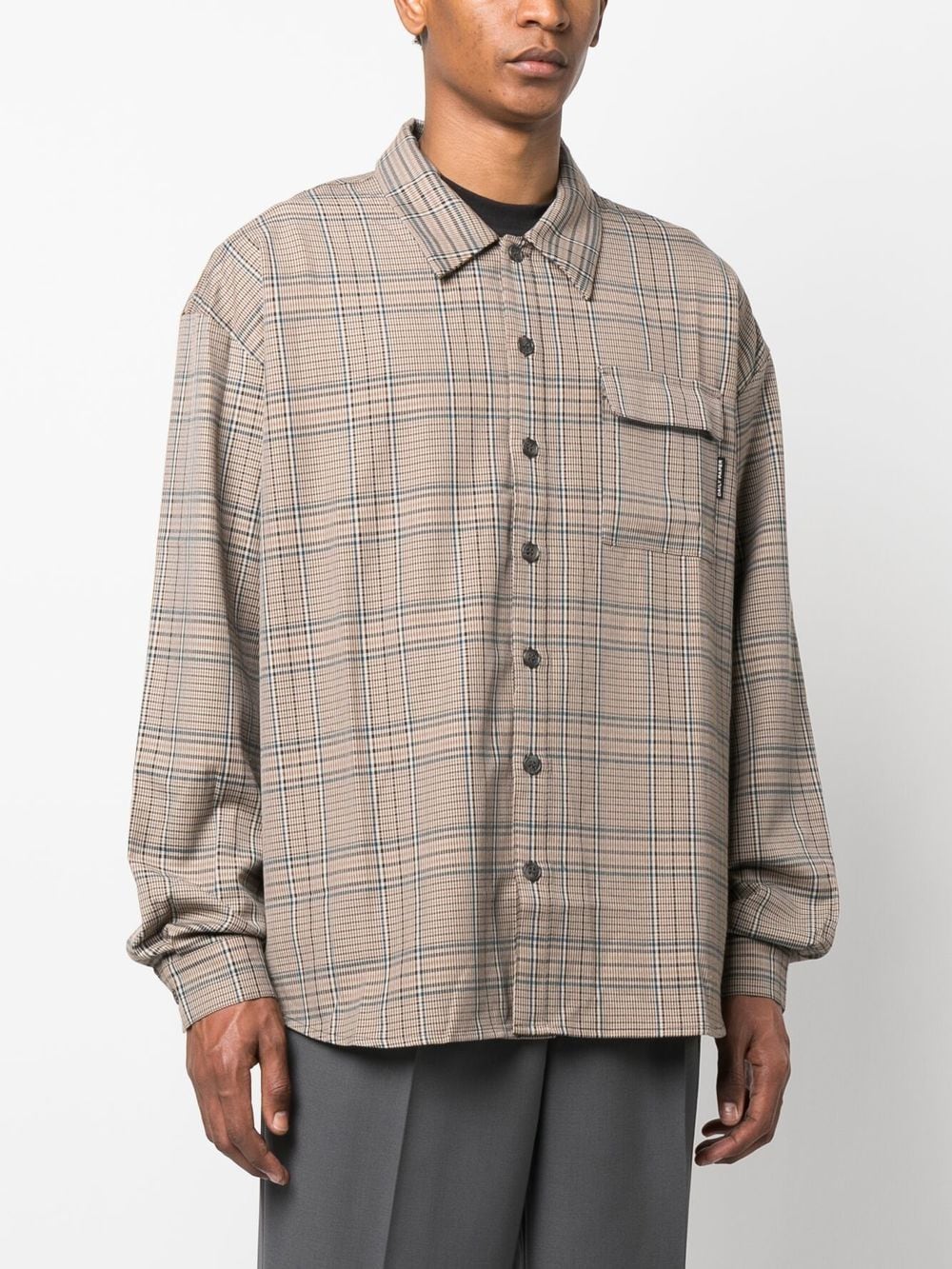 Daily Paper Capsule DAILY PAPER CAPSULE- Printed Checked Shirt