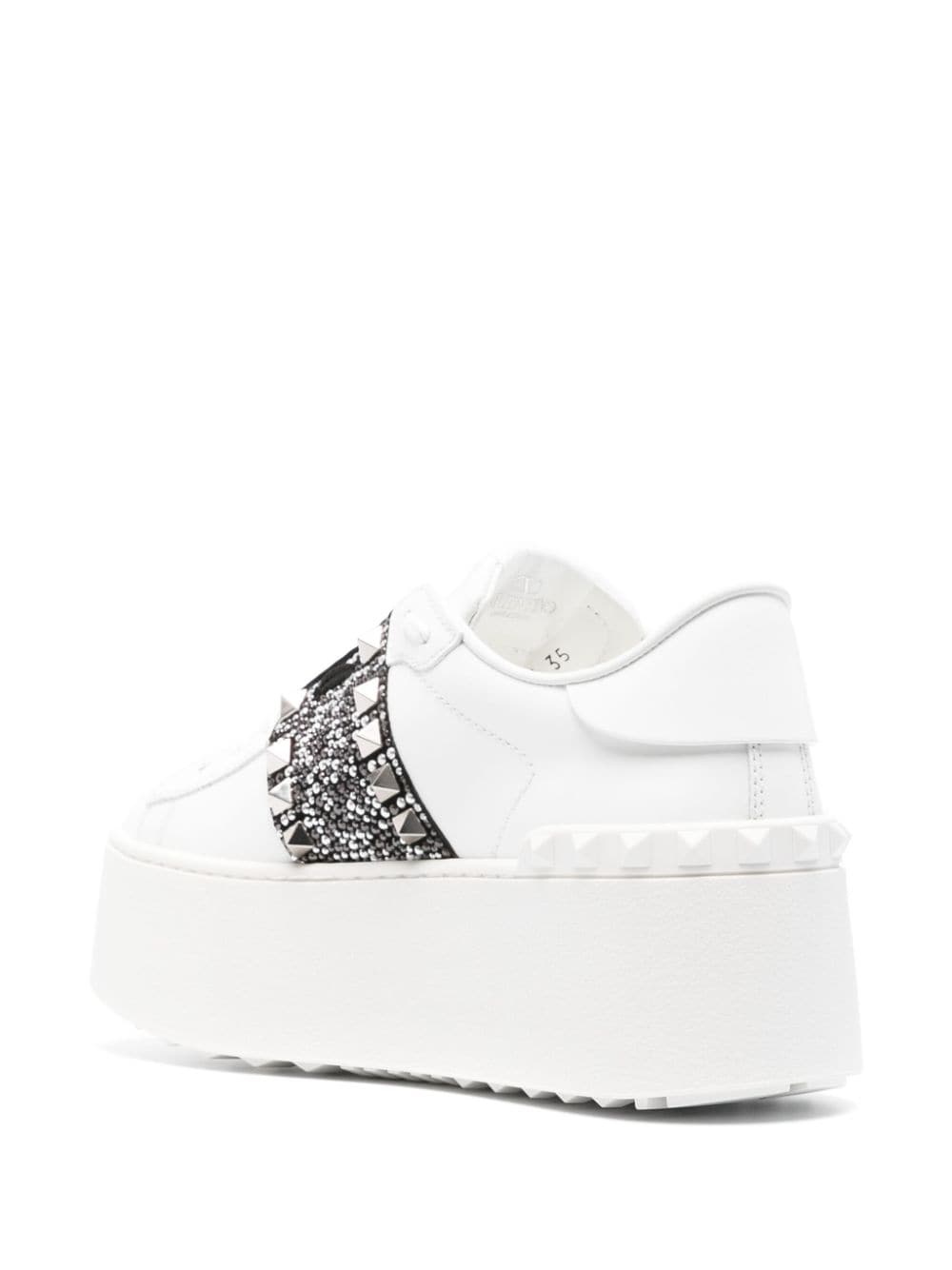 VALENTINO GARAVANI VALENTINO GARAVANI- Rockstud Untitled Leather Sneakers