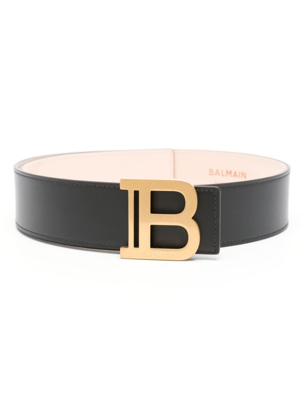 Balmain BALMAIN- B-belt Leather Belt