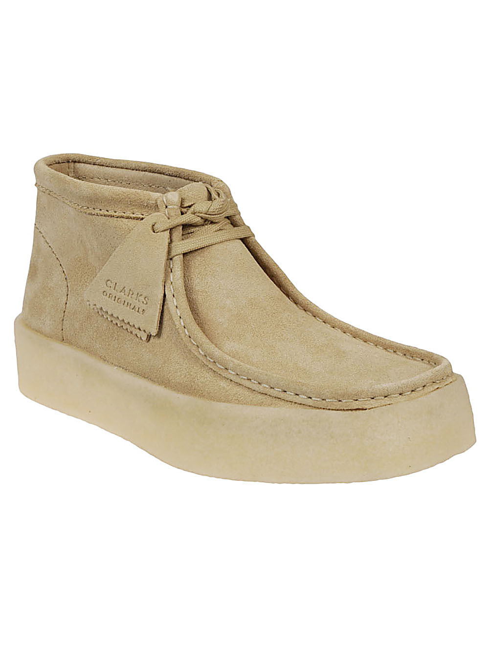 CLARKS CLARKS- Wallabee Cup Bt Suede Leather Shoes
