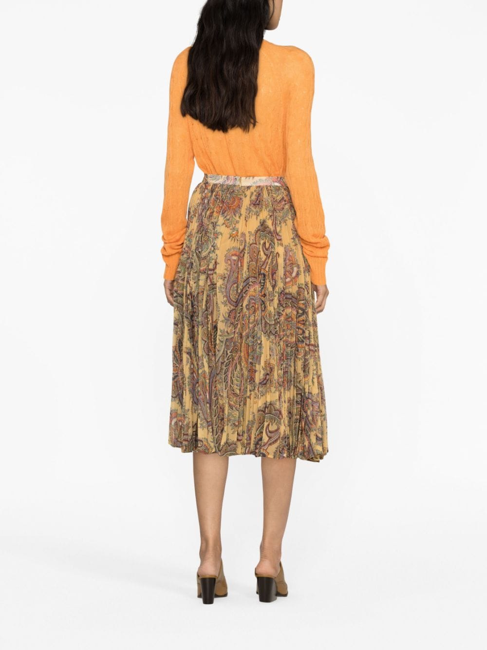 Etro ETRO- Printed Midi Skirt