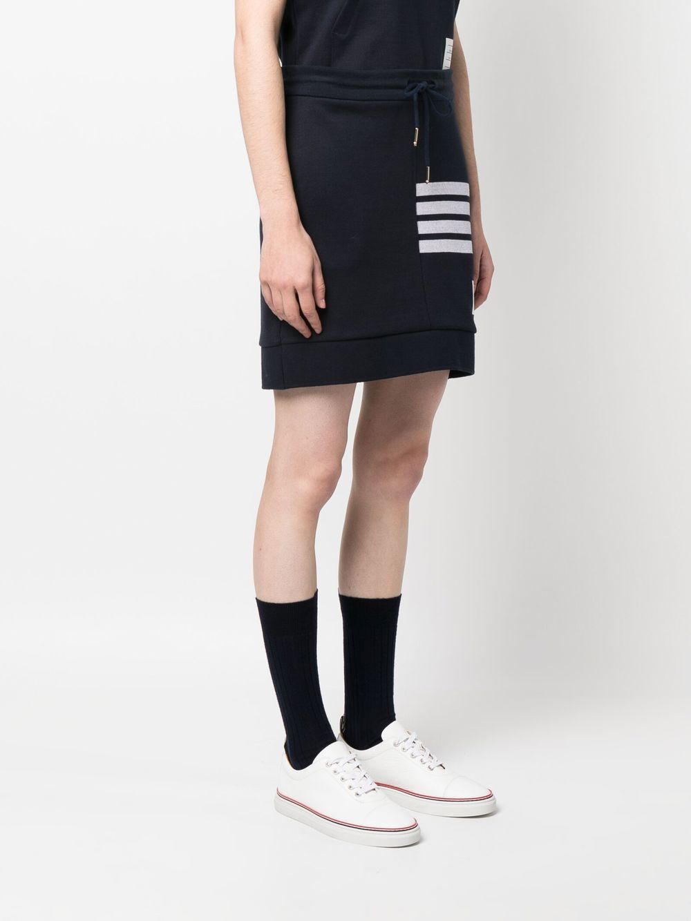 Thom Browne THOM BROWNE- 4bar Cotton Skirt