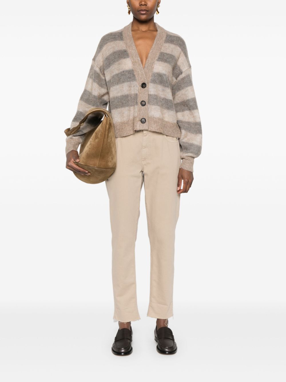 Brunello Cucinelli BRUNELLO CUCINELLI- Cashmere Cardigan