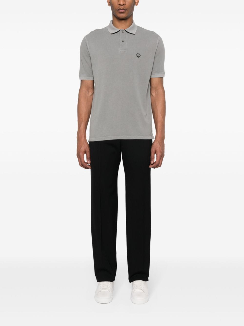 Herno HERNO- Logo Cotton Polo Shirt