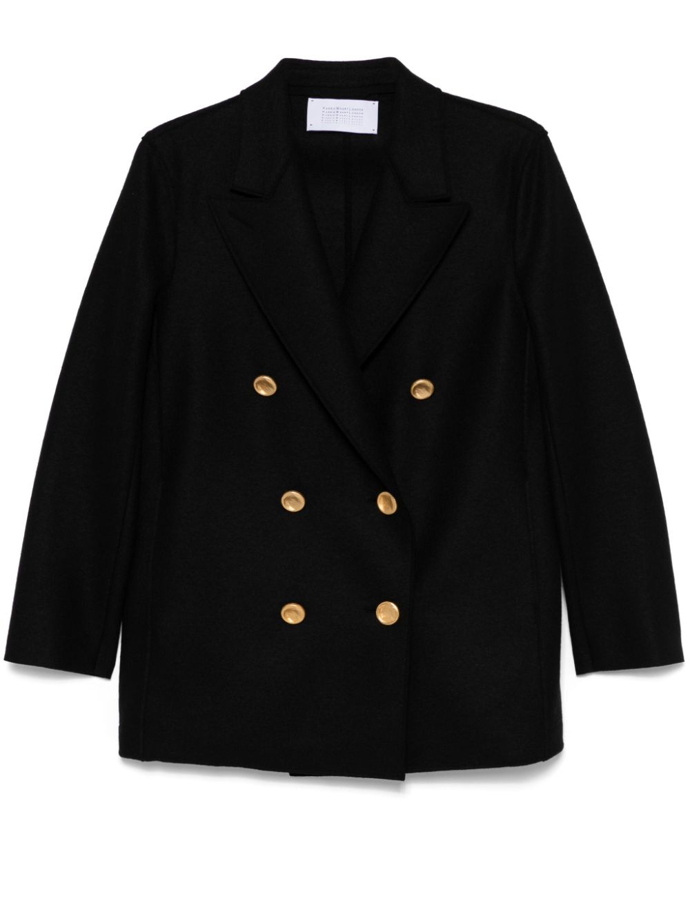 HARRIS WHARF LONDON HARRIS WHARF LONDON- Wool Short Coat