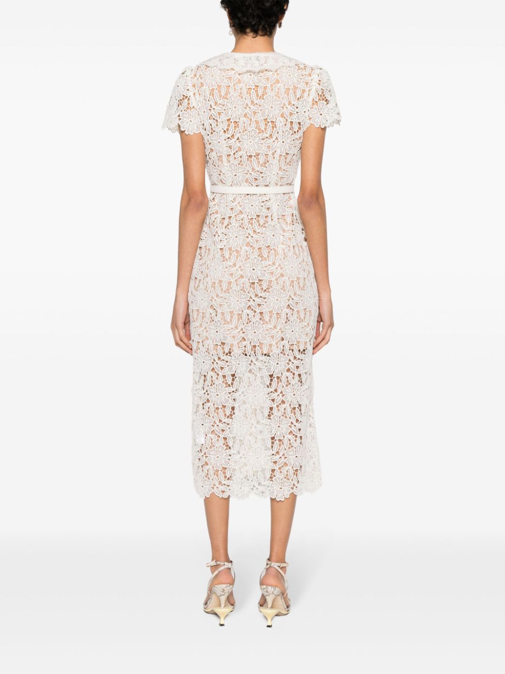  SELF PORTRAIT- Lace Midi Dress