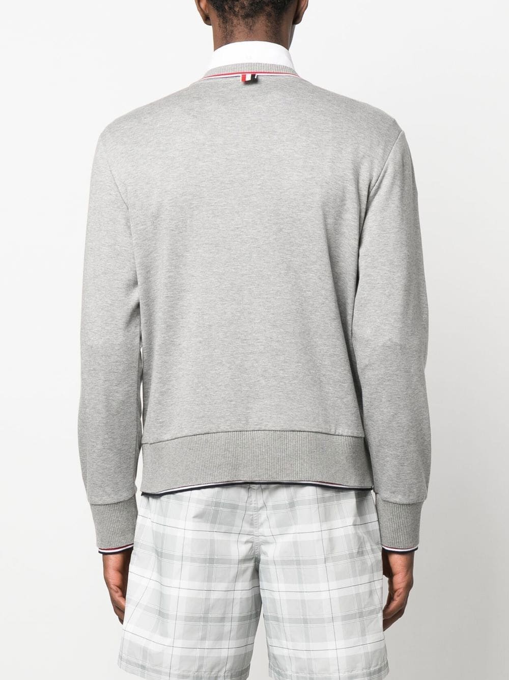 Thom Browne THOM BROWNE- Cotton Crewneck Sweater