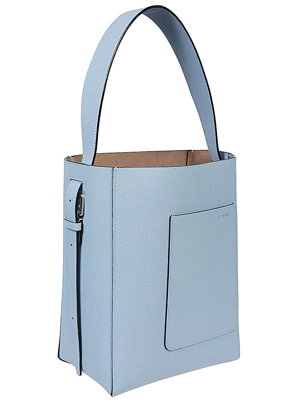 Valextra VALEXTRA- Small Leather Bucket Bag