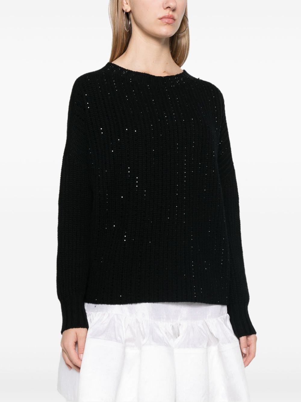 Ermanno ERMANNO- Wool Crewneck Sweater