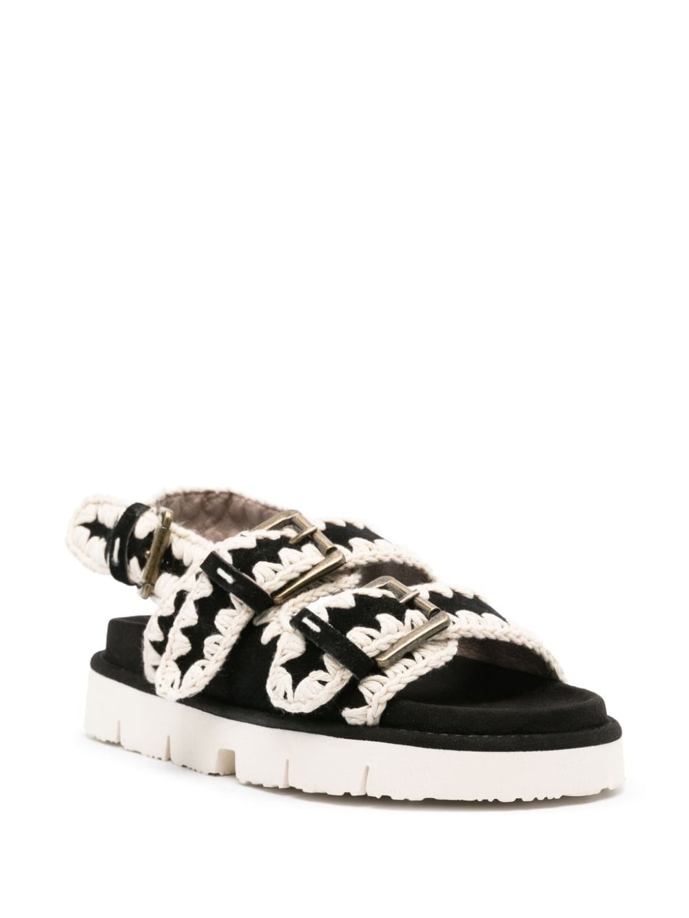 Mou MOU- Bio Two Buckles Sandals