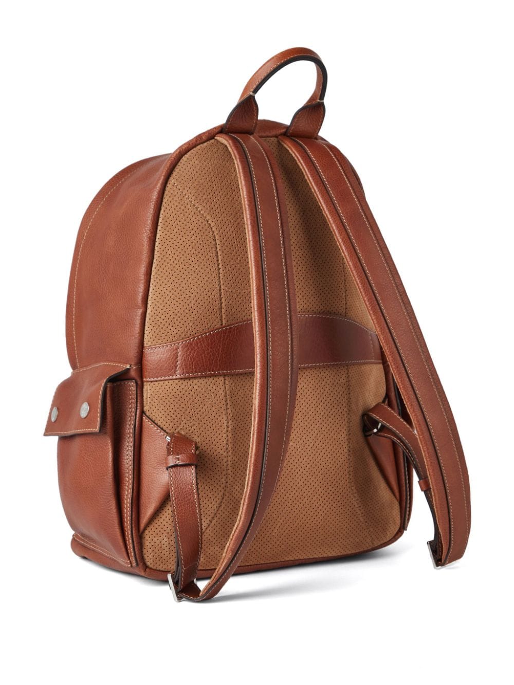 Brunello Cucinelli BRUNELLO CUCINELLI- Leather Backpack