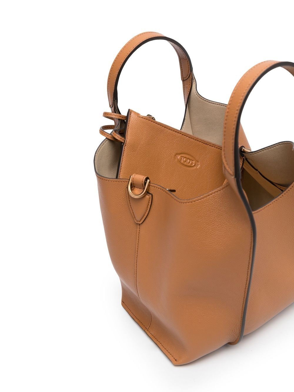 Tod's TOD'S- T Timeless Mini Leather Tote Bag