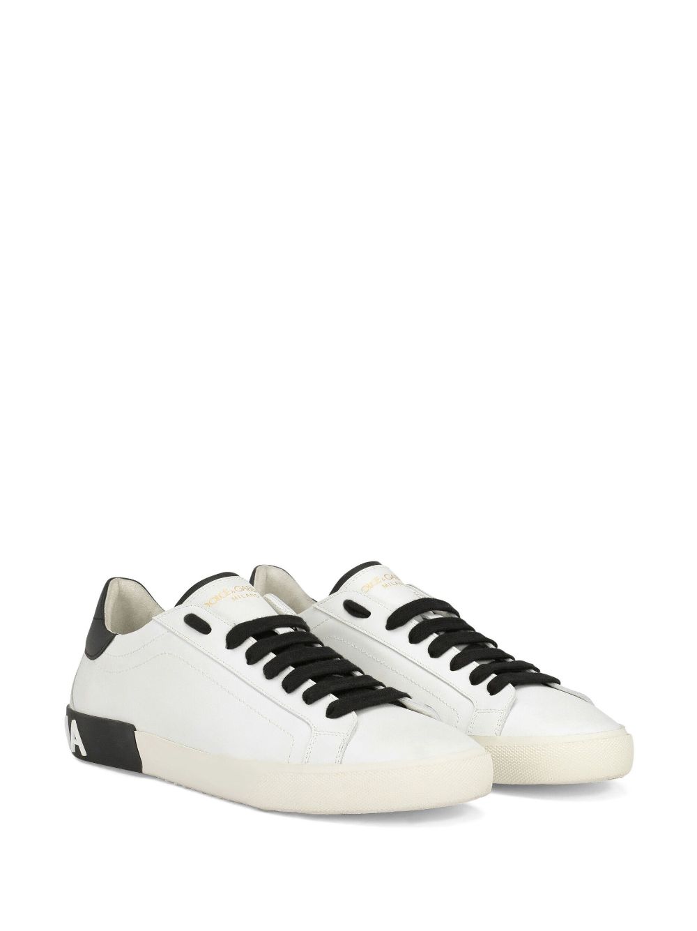 Dolce & Gabbana DOLCE & GABBANA- Leather Sneakers