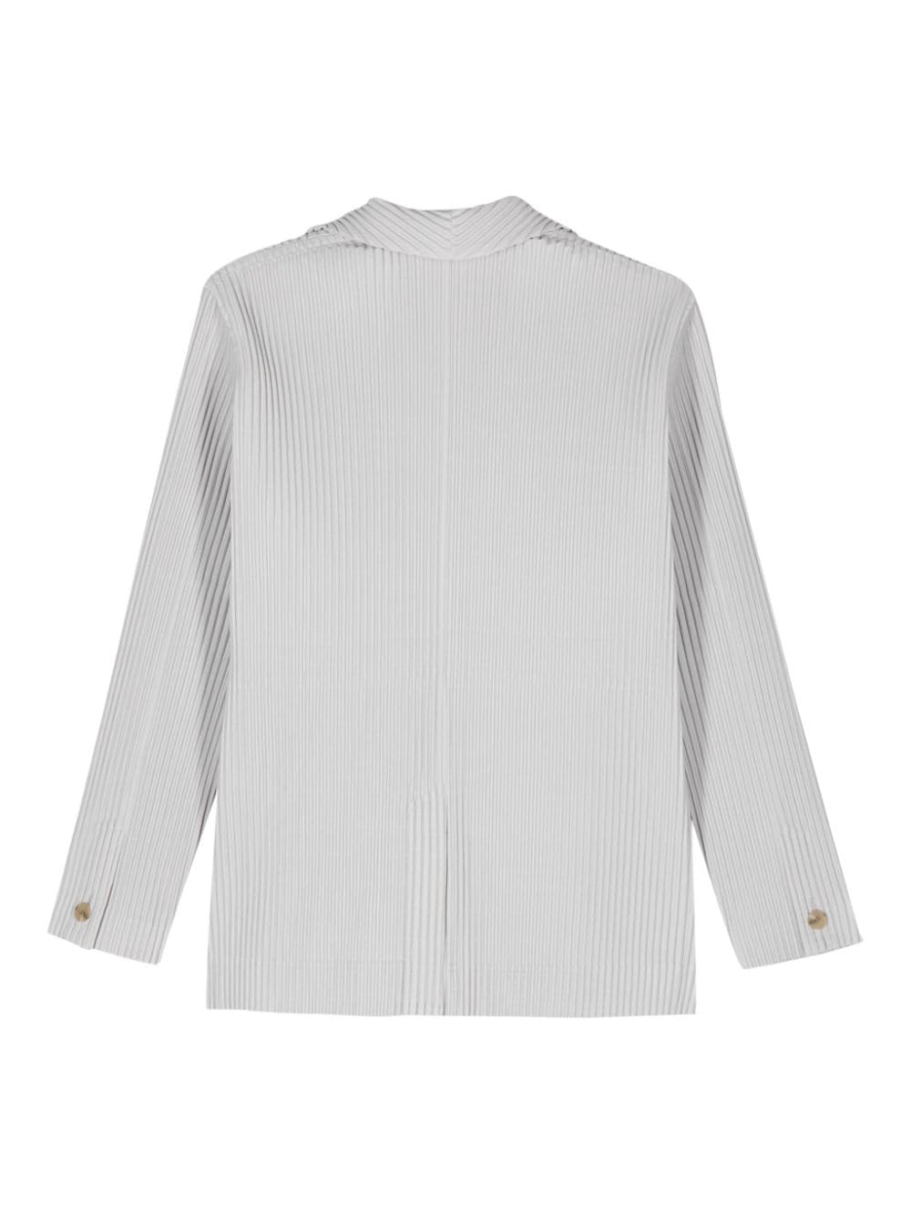  HOMME PLISSE' ISSEY MIYAKE- Pleated Single-breasted Jacket