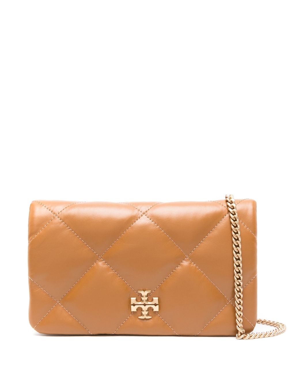 Tory Burch TORY BURCH- Kira Diamond Leather Shoulder Bag