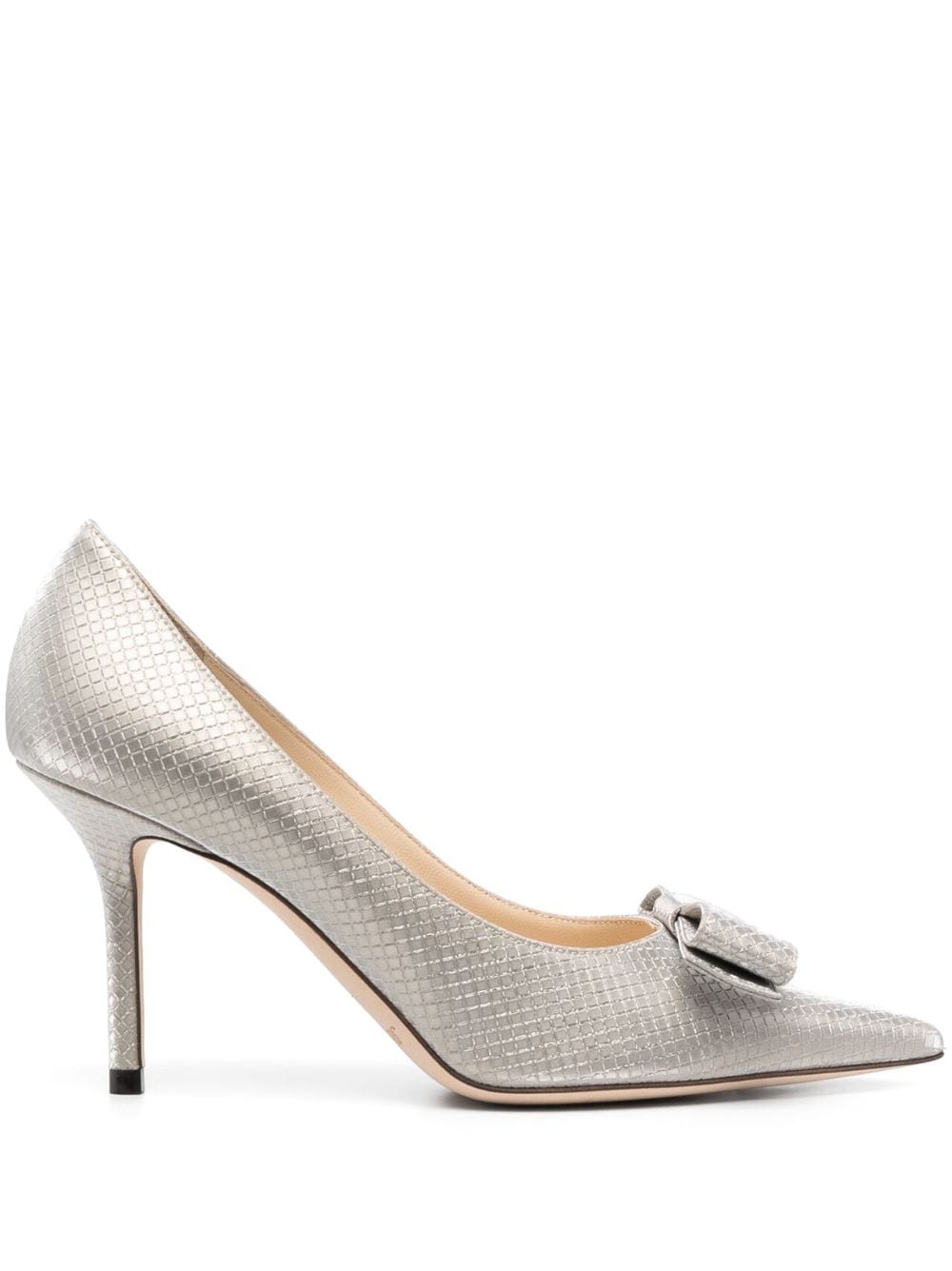 Jimmy Choo JIMMY CHOO- Love/bow 85 Leather Pumps