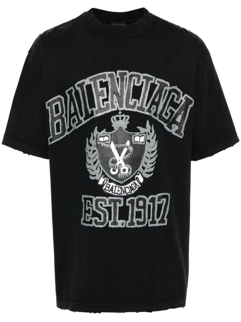 Balenciaga BALENCIAGA- Diy College T-shirt