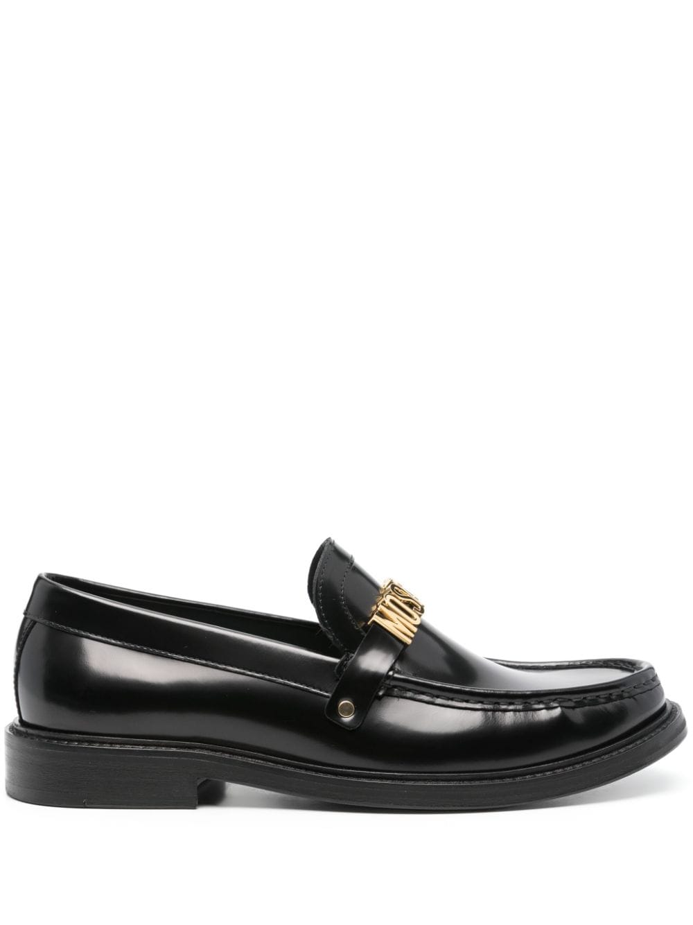 Moschino MOSCHINO- Leather Moccasin