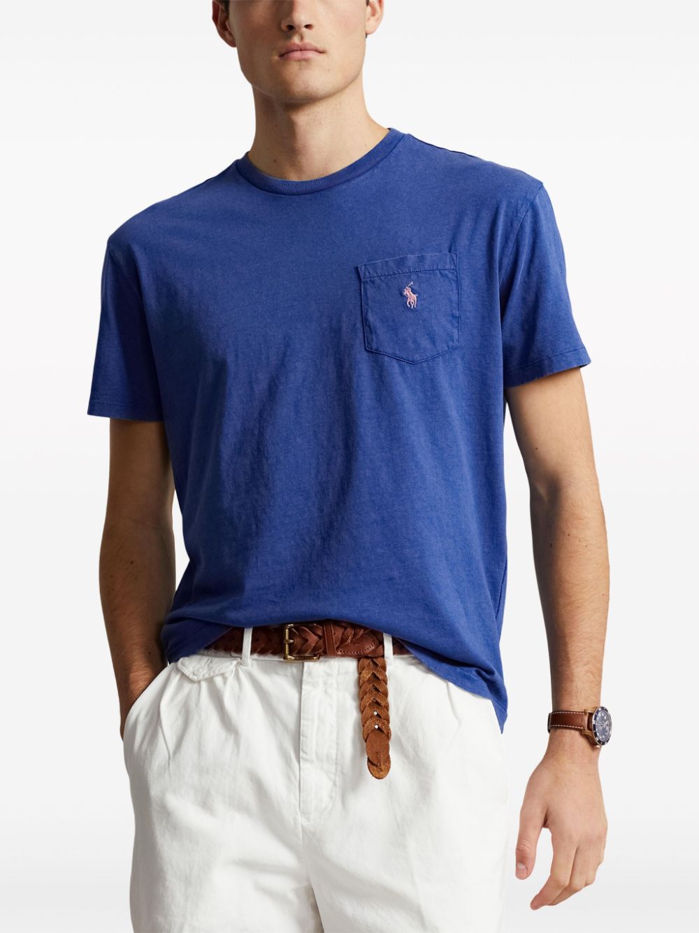 Polo Ralph Lauren POLO RALPH LAUREN- T-shirt With Pocket