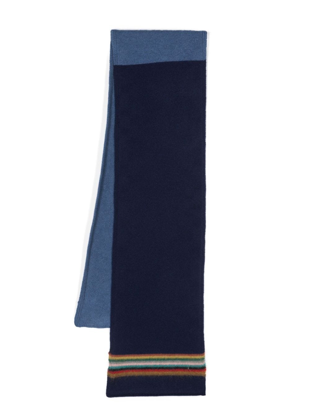 Paul Smith PAUL SMITH- Signature Stripe Wool Scarf