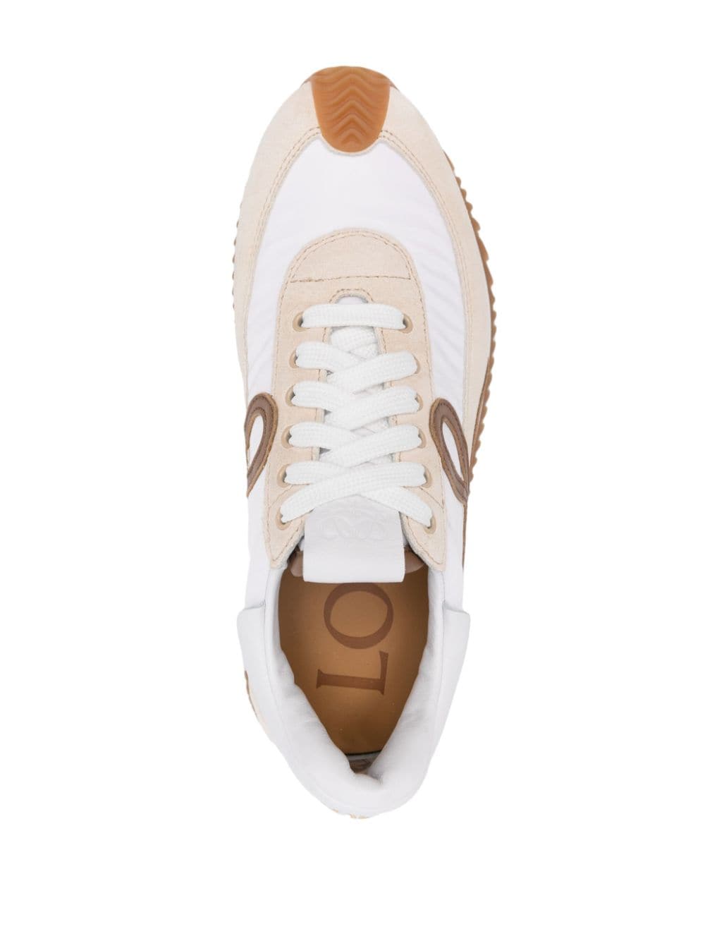 Loewe LOEWE- Flow Runner Suede And Nylon Sneakers