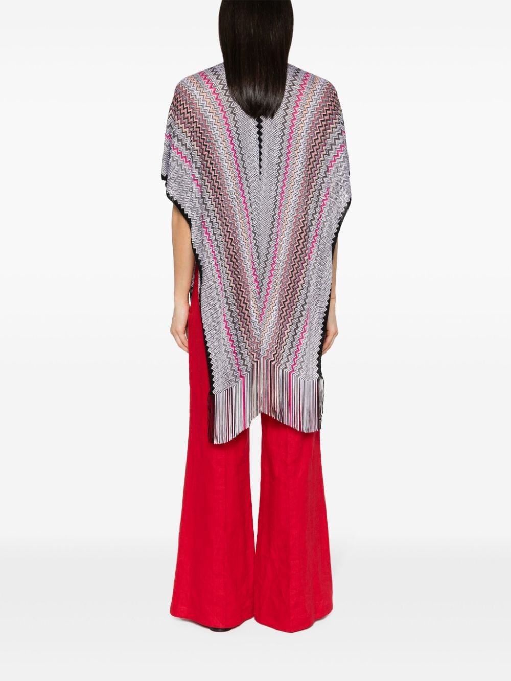 Missoni MISSONI- Fringed Poncho