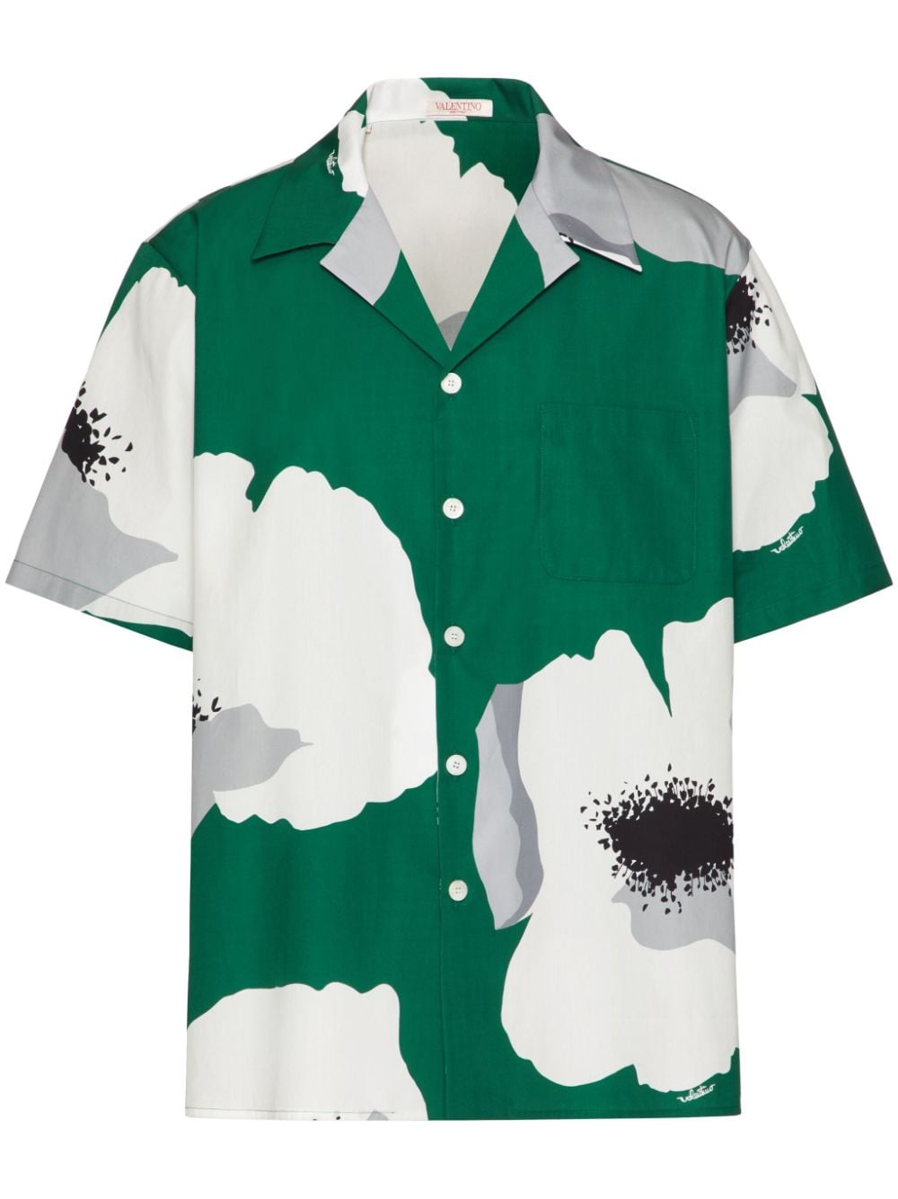 Valentino VALENTINO- Flower Portrait Cotton Shirt