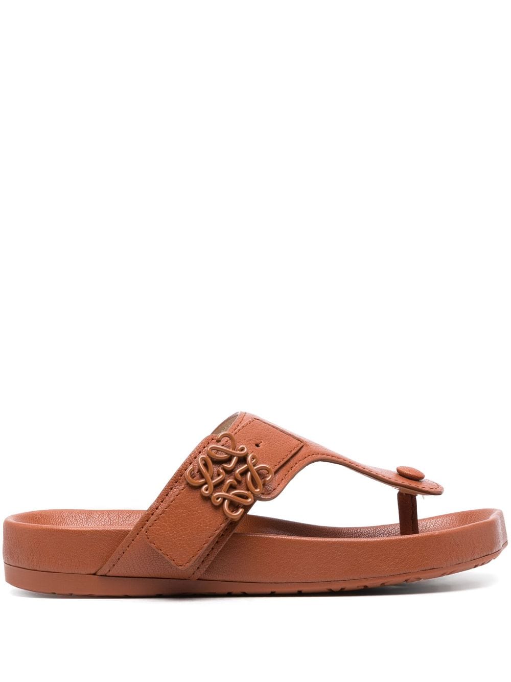 Loewe LOEWE- Leather Thong Sandals