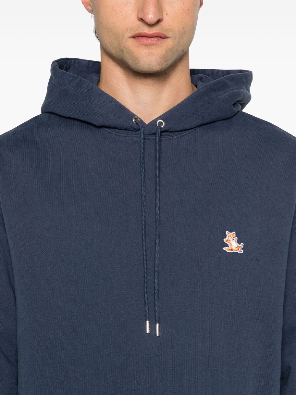  MAISON KITSUNE'- Chillax Fox Cotton Hoodie