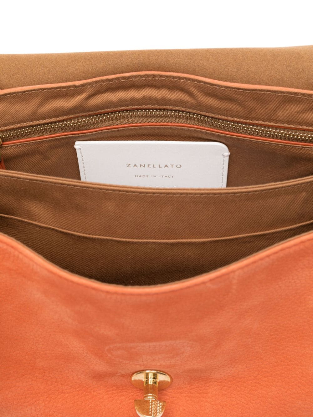 Zanellato ZANELLATO- Postina Jones Small Leather Shoulder Bag