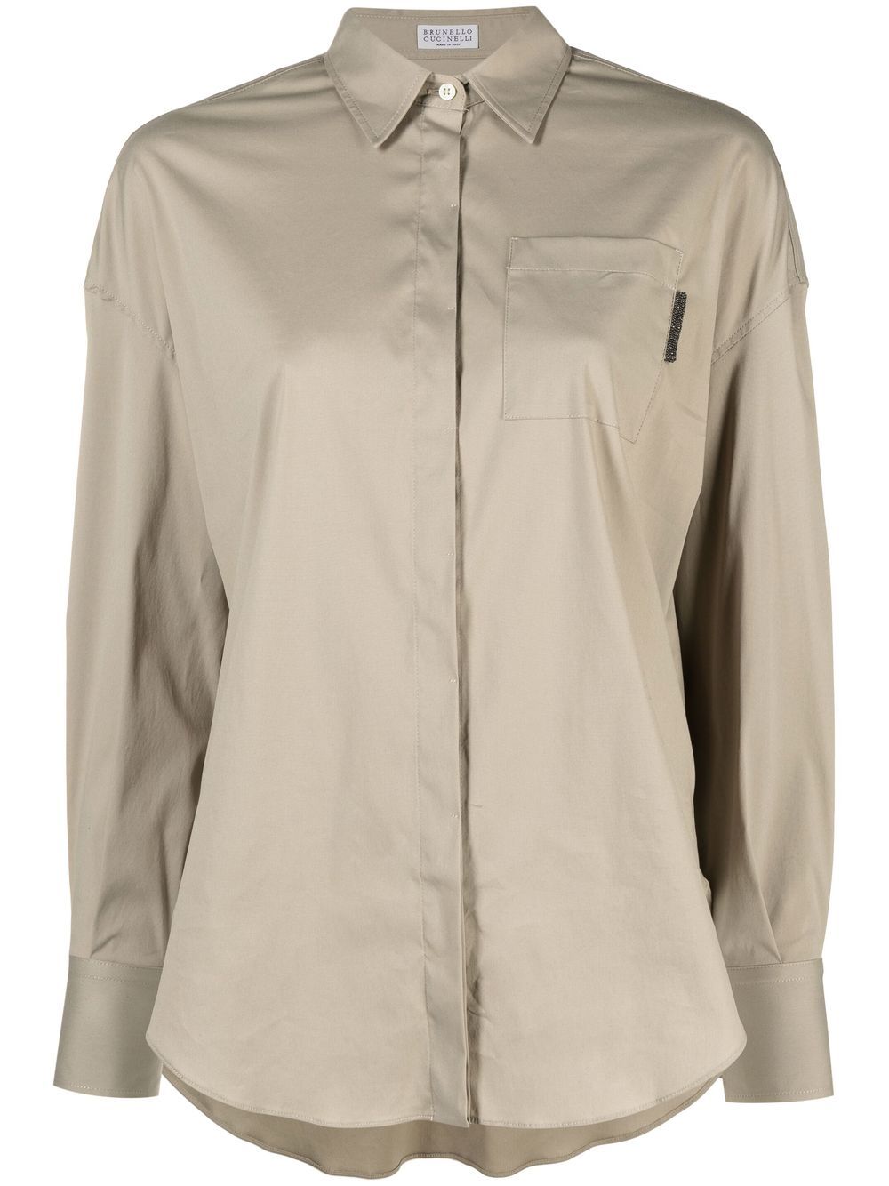 Brunello Cucinelli BRUNELLO CUCINELLI- Cotton Shirt