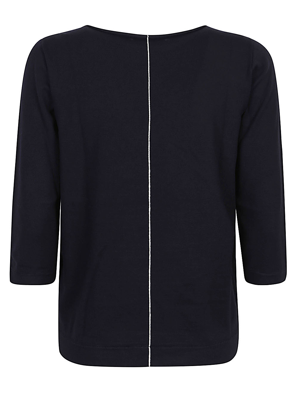 Liviana Conti LIVIANA CONTI- Boat Neck Viscose Sweater