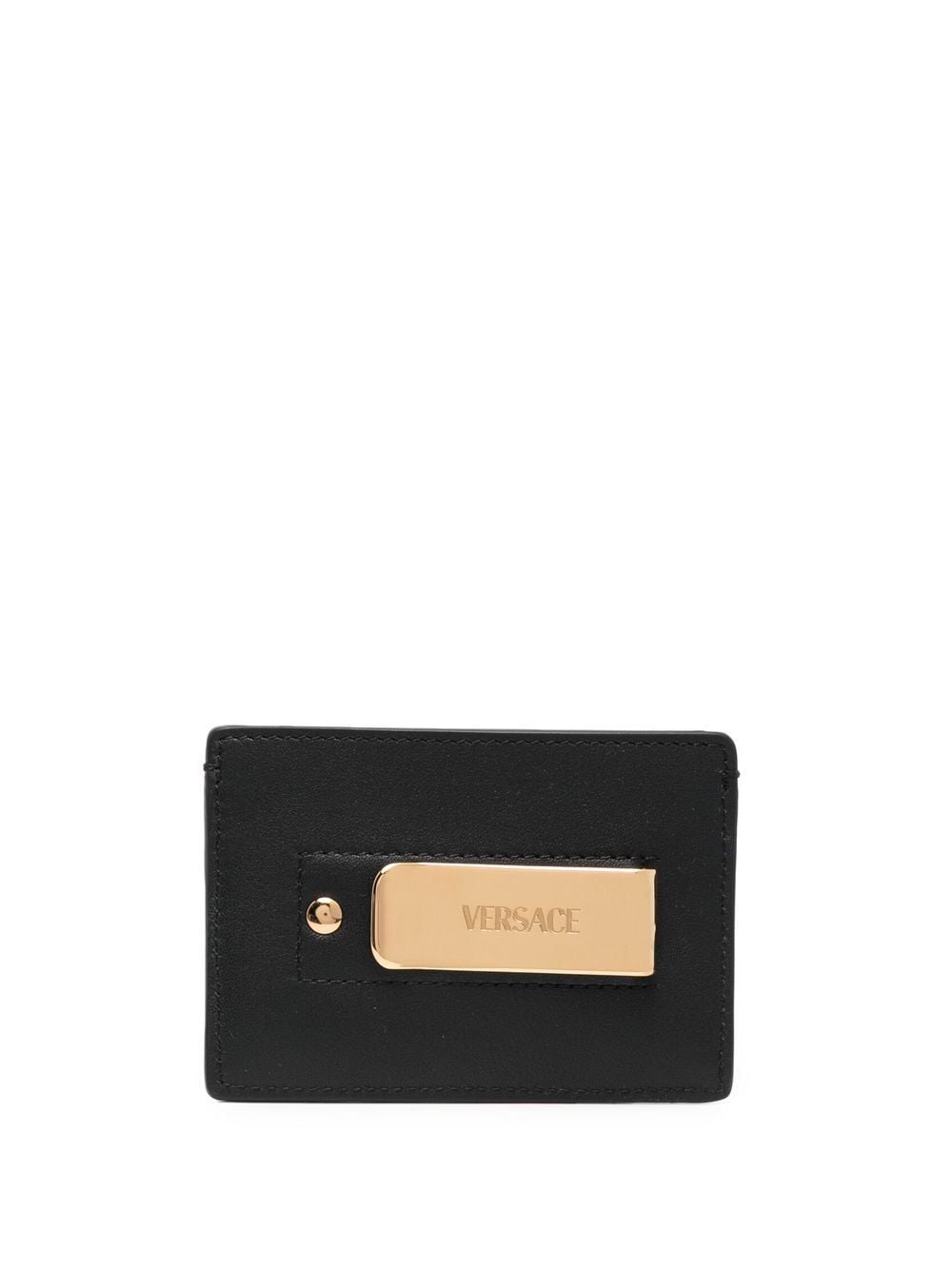 Versace VERSACE- Medusa Leather Credit Card Case