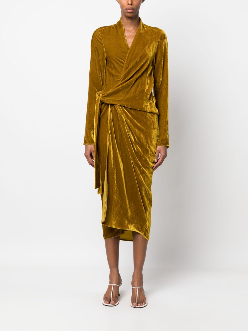 Erika Cavallini ERIKA CAVALLINI- Elodie Wrap Midi Dress