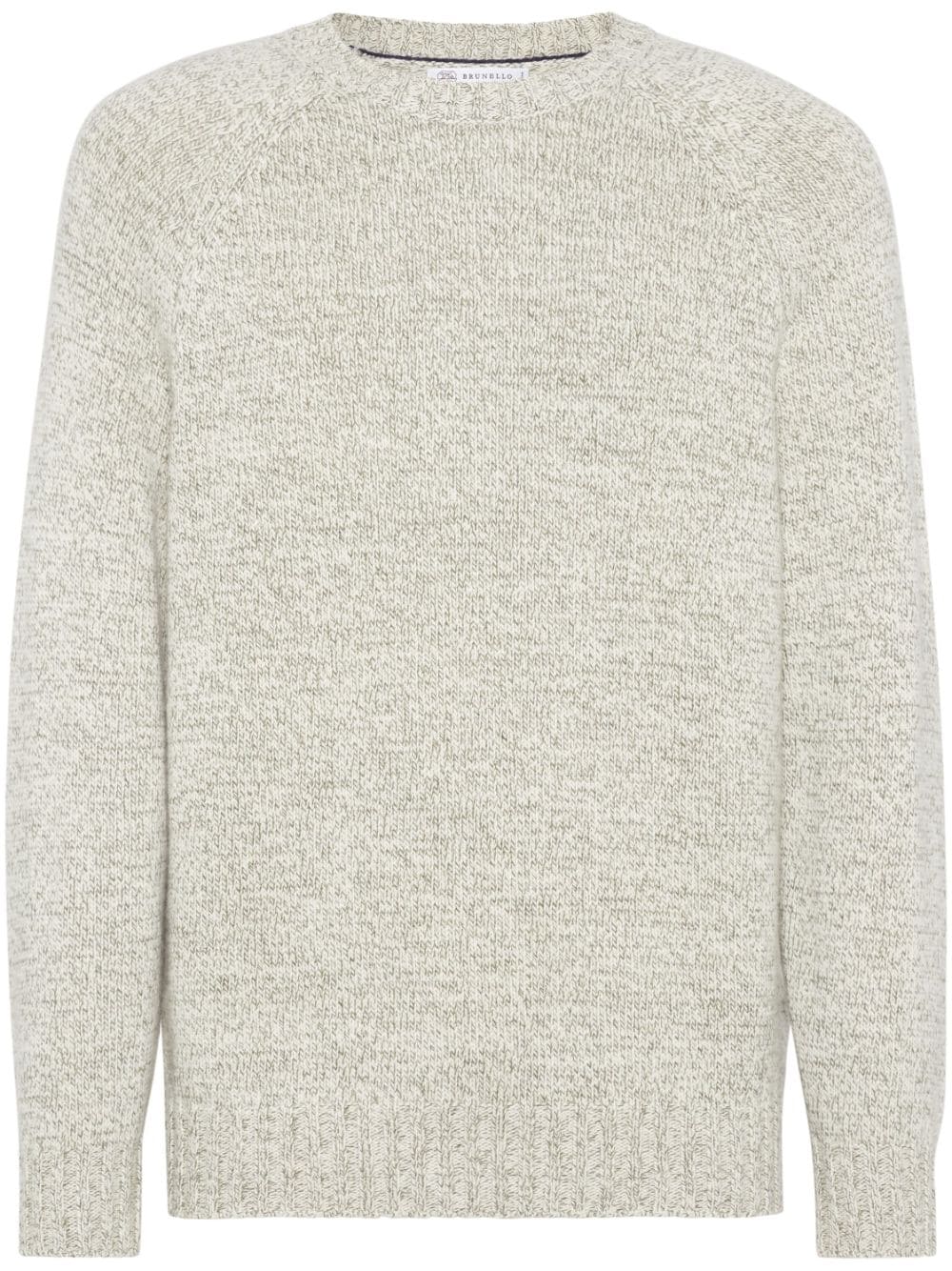 Brunello Cucinelli BRUNELLO CUCINELLI- Cashmere Melange Sweater