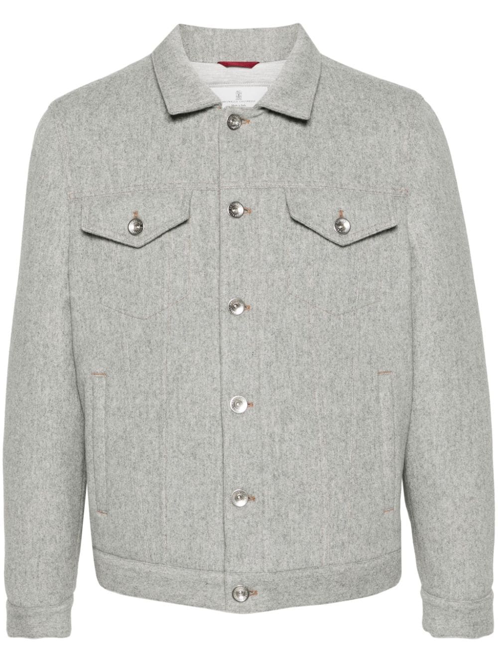 Brunello Cucinelli BRUNELLO CUCINELLI- Wool Jacket