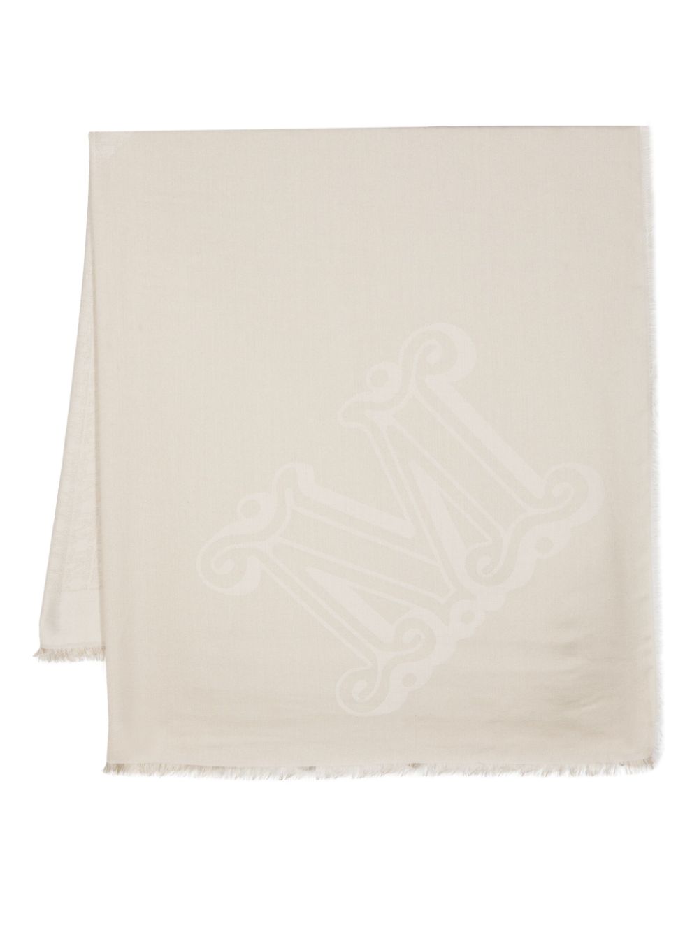 Max Mara MAX MARA- Printed Silk Blend Foulard