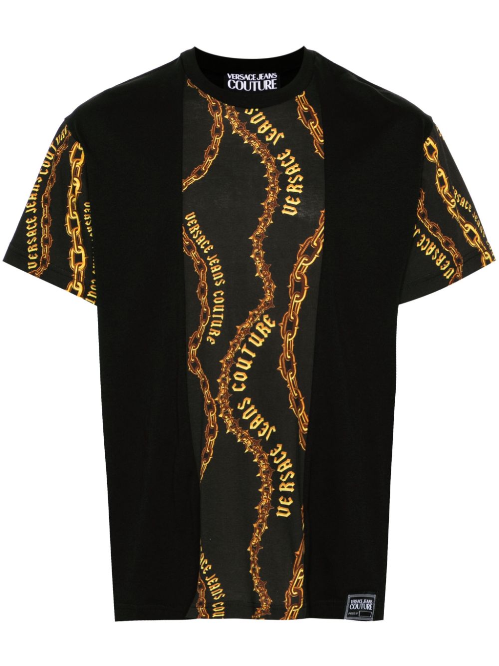 Versace Jeans Couture VERSACE JEANS COUTURE- Short Sleeve T-shirt With Print