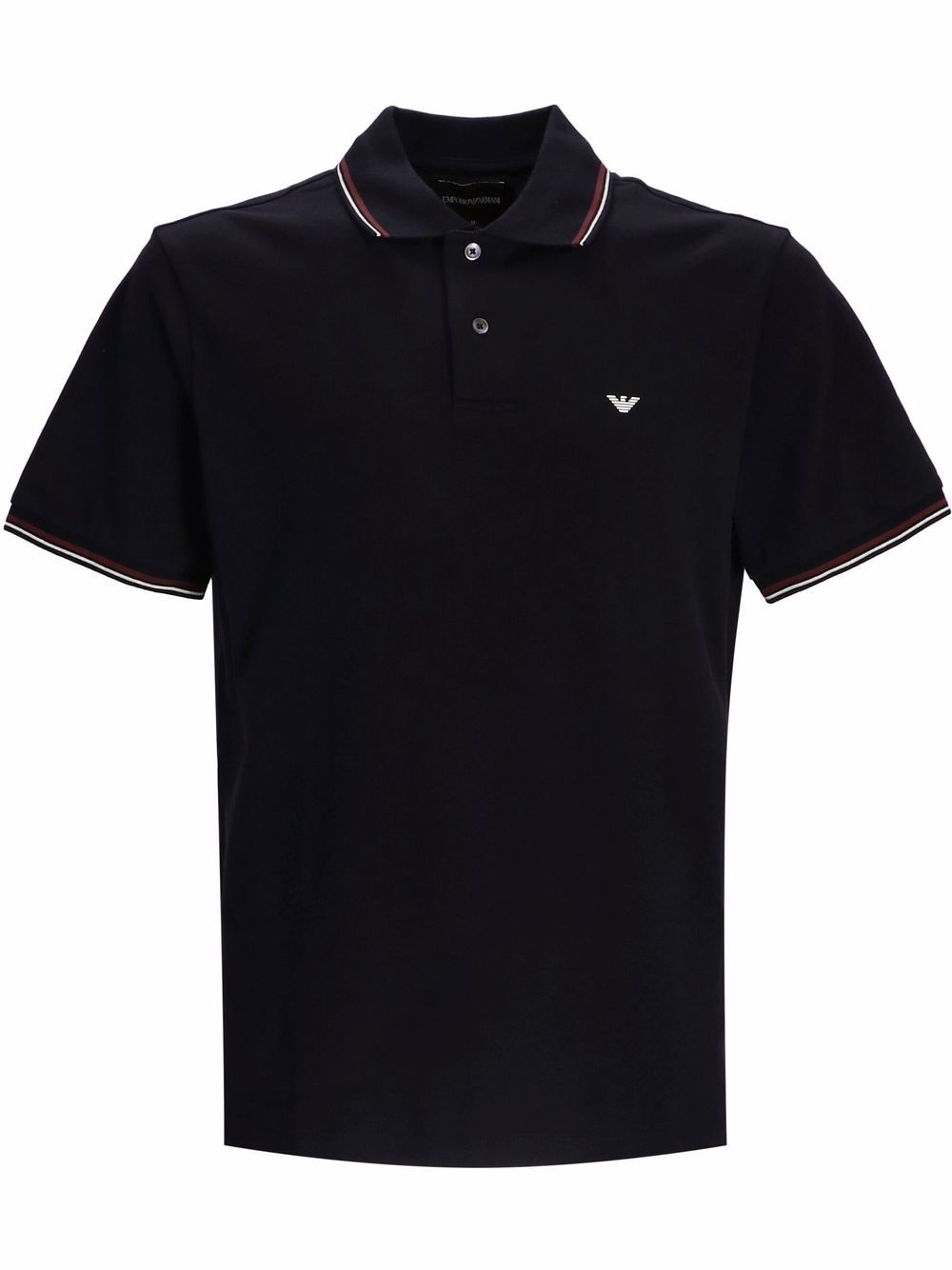 Emporio Armani EMPORIO ARMANI- Logo Cotton Polo Shirt