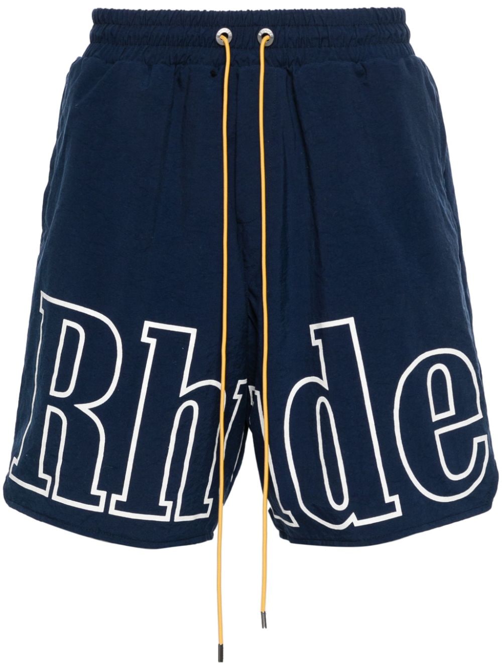 Rhude RHUDE- Bermuda Shorts With Logo