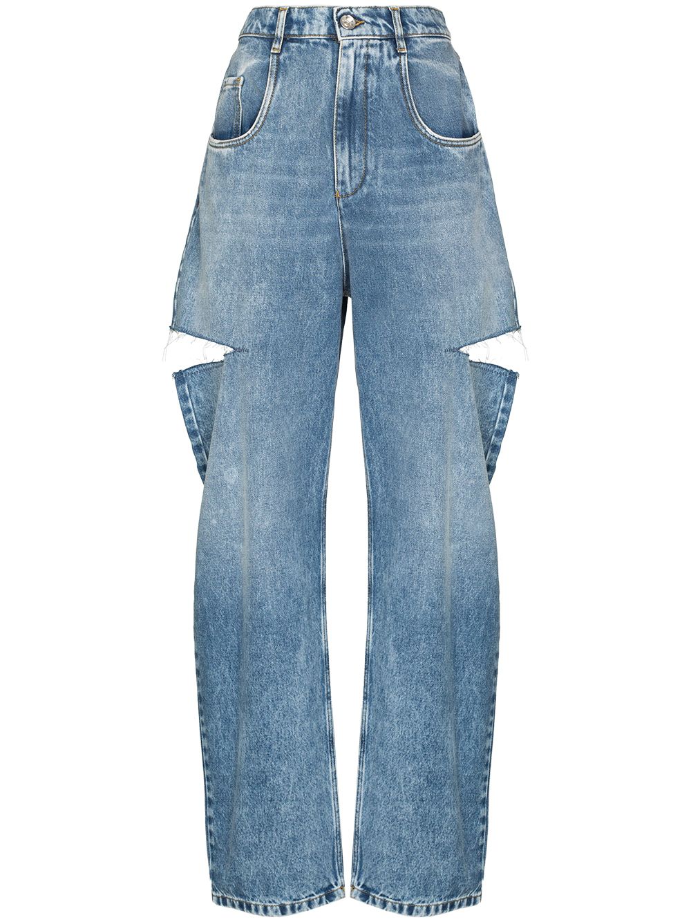 Maison Margiela MAISON MARGIELA- Cut-out Baggy Jeans