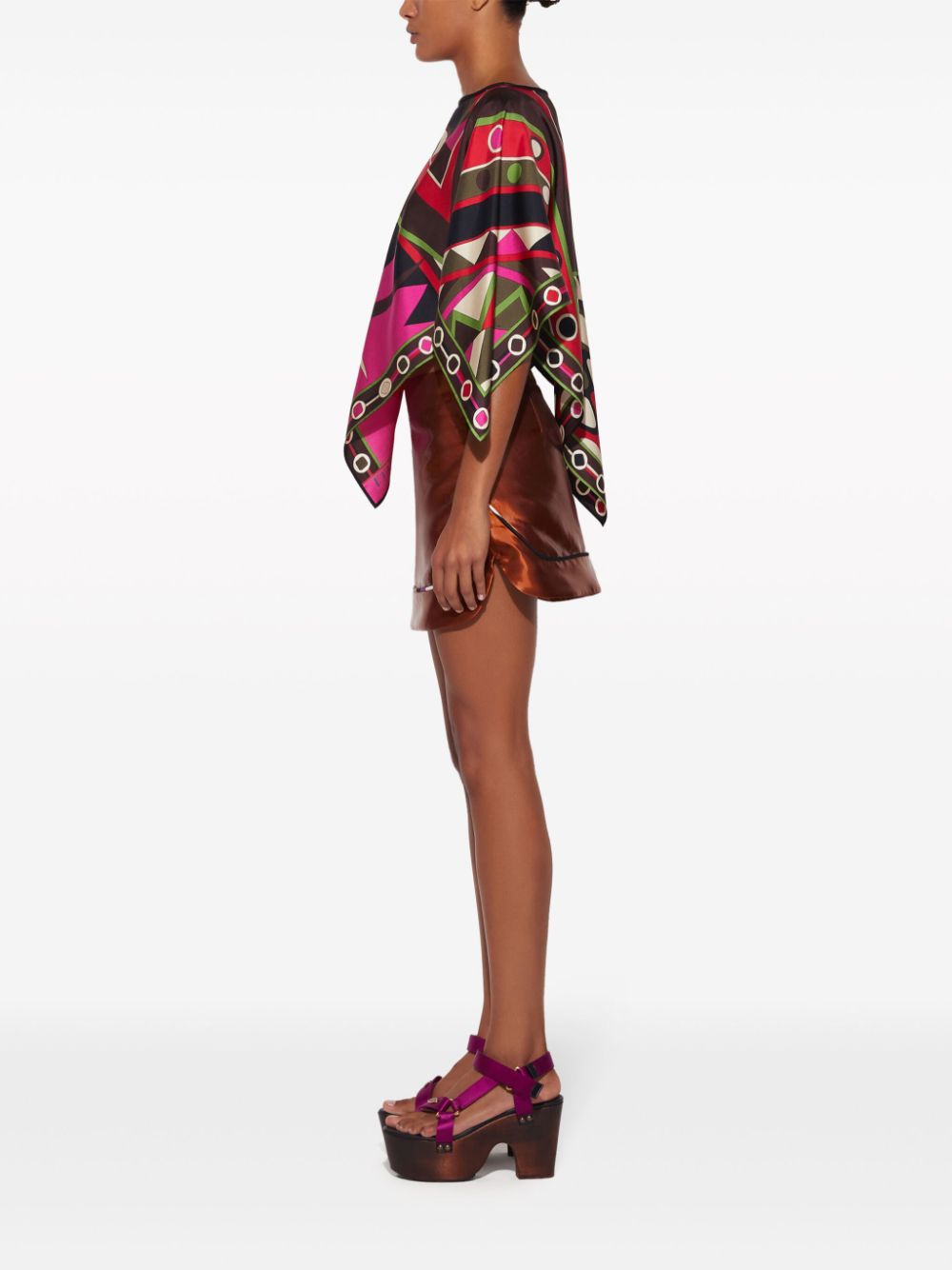 pucci PUCCI- Printed Silk Blouse